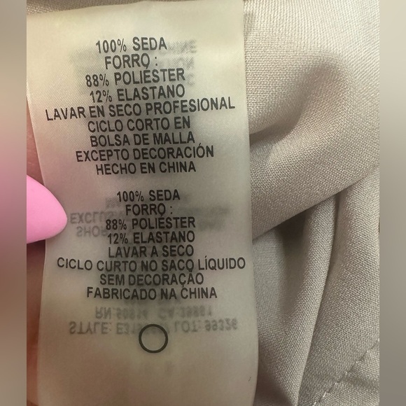 Elie Tahari NWT- $498 100% Silk Demetria Sleeveless Chain-Trim Silk Dress 8 - Picture 9 of 16